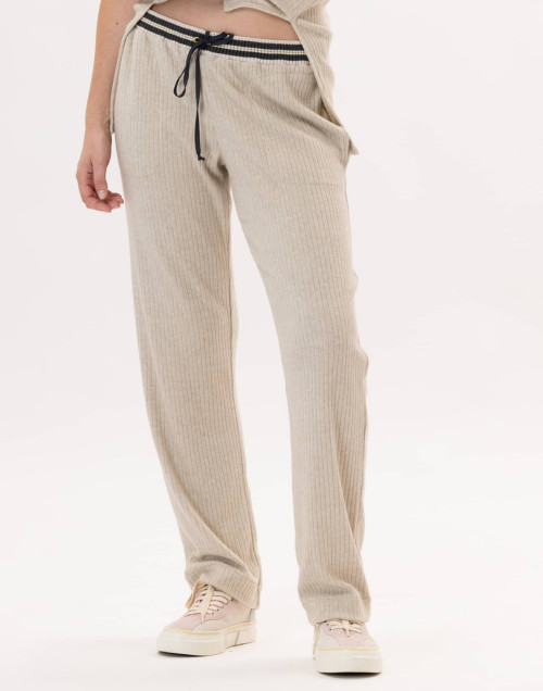 Knitted trousers ESMEE 880 Beige