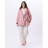 Veste en peluche flanelle ESSENTIEL H77A blush