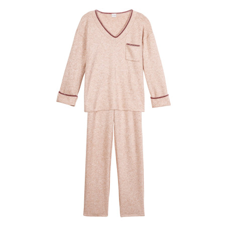 Knitted jogging suit ALPAGA 802 Beige Pink | Lingerie le Chat