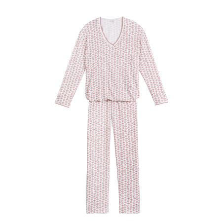 Cotton pyjamas AURORE 802 Multico | Lingerie le Chat