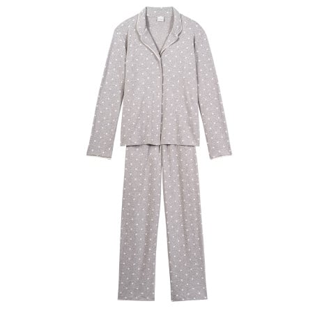 Pyjama boutonné en coton CHAMADE 806 Gris Chine | Lingerie le Chat