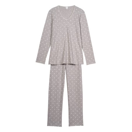 Pyjama en coton CHAMADE 802 Gris Chine | Lingerie le Chat