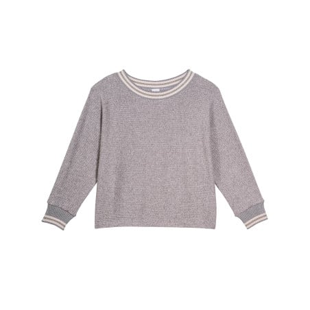 Knitted sweatshirt ESMEE 830 Grey | Lingerie le Chat