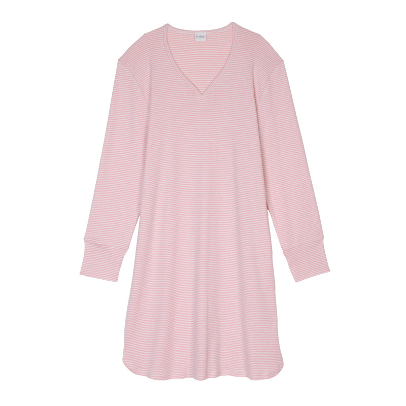 Chemise de nuit en coton GARANCE 801RL Blush/Milk