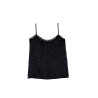 Silk camisole HAPPY 772BT Black/Ecru