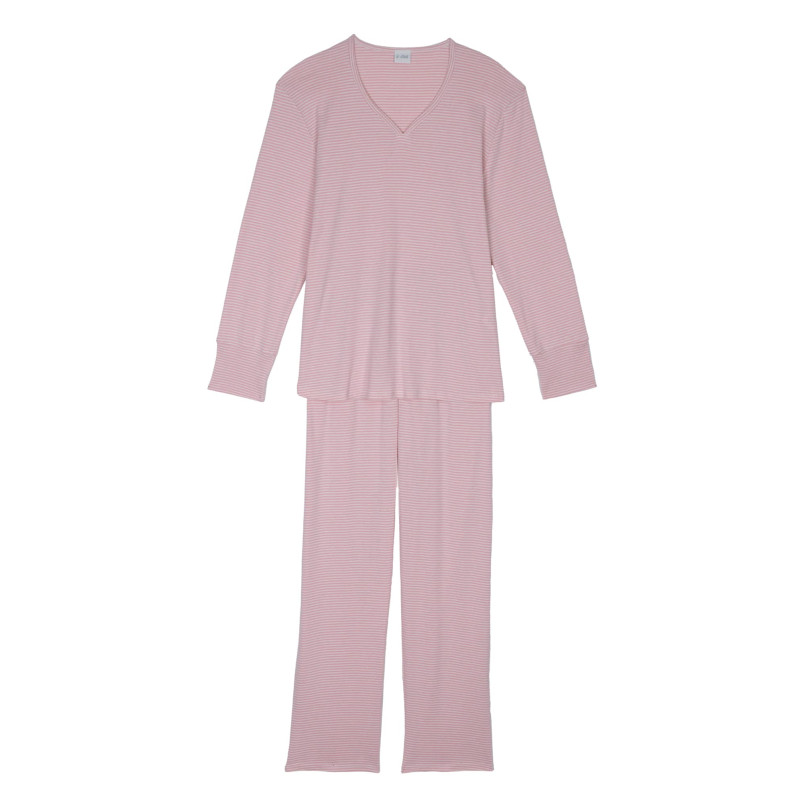 Cotton pyjamas GARANCE 802RL Blush/Milk