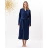 Velvet bathrobe ESSENTIEL 867 Prussian Blue