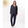 Knitted jogging suit ALPAGA 802 Navy Blue