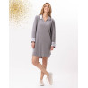 Velvet dress VELVET 840 Grey