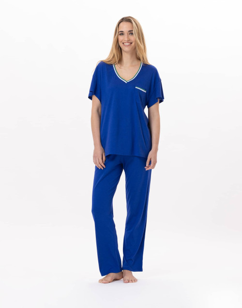 Pyjama BLOOM 912 Blue | Lingerie le Chat