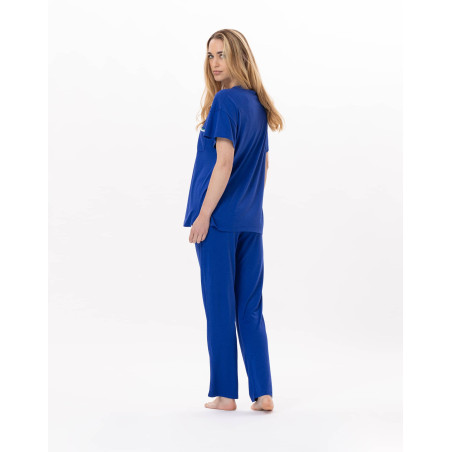 Pyjama BLOOM 912 Blue | Lingerie le Chat