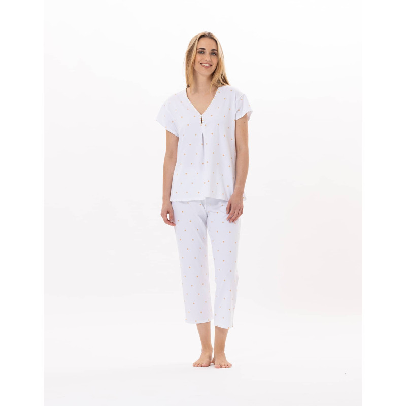 Pyjama en coton PITCHOUN 902 Sable | Lingerie le Chat