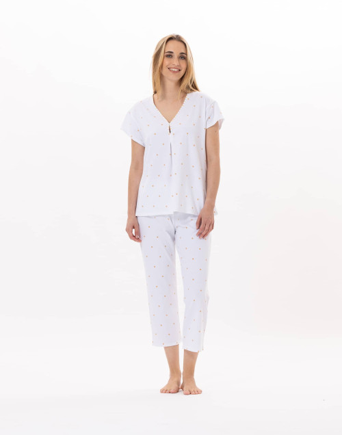 Pyjama en coton PITCHOUN 902 Sable | Lingerie le Chat