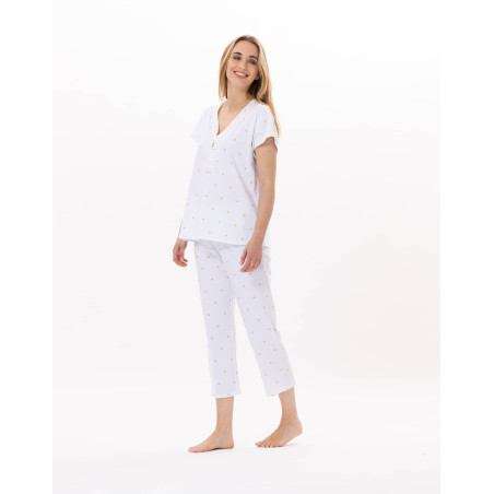 Pyjama en coton PITCHOUN 902 Sable | Lingerie le Chat