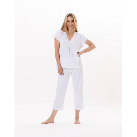 Pyjama en coton PITCHOUN 902 Sable | Lingerie le Chat