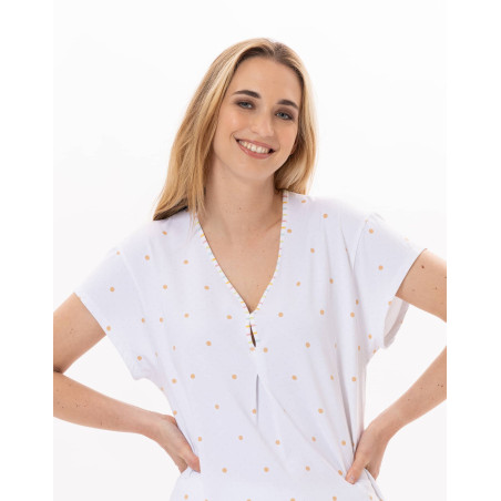 Pyjama en coton PITCHOUN 902 Sable | Lingerie le Chat