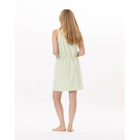 Cotton Nightdress PITCHOUN 907 Water green | Lingerie le Chat