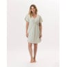 Chemise de nuit en coton CALISSON 901 Anis