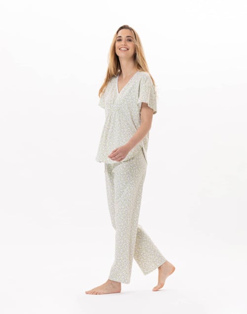 Cotton Pyjama CALISSON 902 Anise