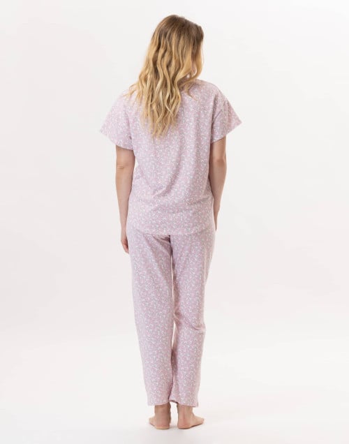 Pyjama en coton CALISSON 902 Rose