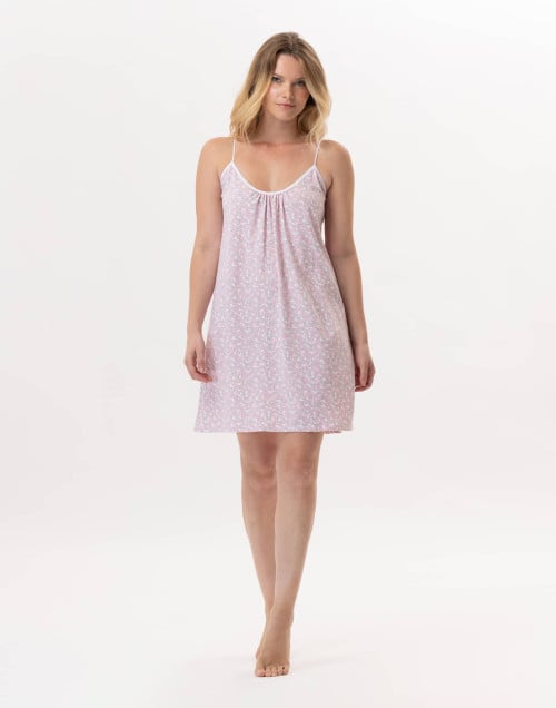 Cotton Nightie  CALISSON 903 Pink | Lingerie le Chat