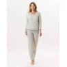 Viscose loungewear set CALISSON 912 Anise