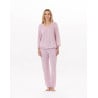 Jogging en viscose CALISSON 912 Rose