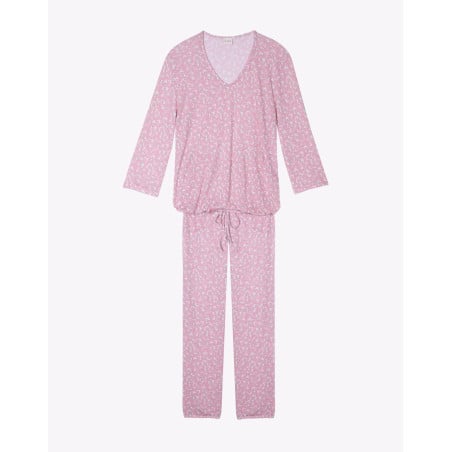 Viscose loungewear set CALISSON 912 Pink | Lingerie le Chat