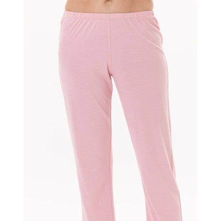 Cotton Pyjama ESTEREL 902 Pink | Lingerie le Chat