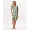 Viscose nightshirt ESTEREL 905 Water green