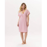 Chemise de nuit en coton ESTEREL 921 Rose