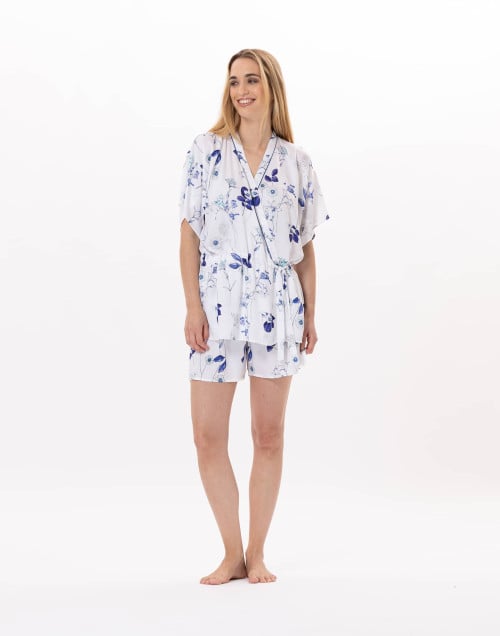 Viscose Pyjama short VALENSOLE 900 Multico | Lingerie le Chat