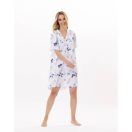 Viscose Nightdress VALEBSOLE 921 Multico | Lingerie le Chat