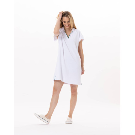 Cotton dress VARENSOLE 940 White | Lingerie le Chat