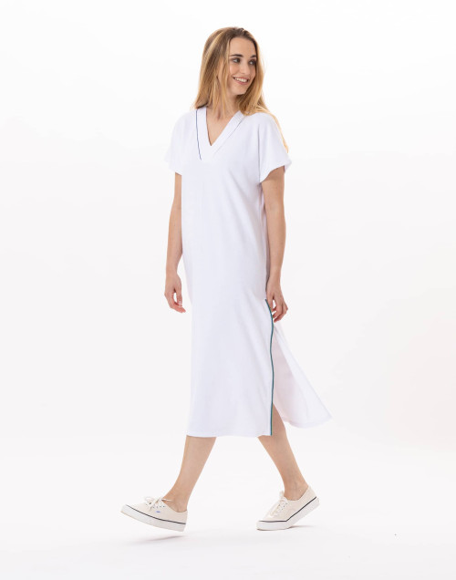 Robe en coton VALENSOLE 941 Blanc