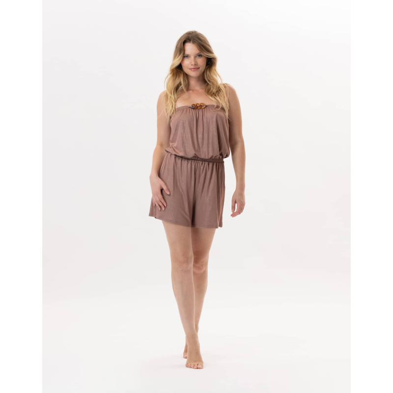 Viscose Romper RAMATUELLE 900 Sand | Lingerie le Chat