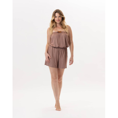 Viscose Romper RAMATUELLE 900 Sand | Lingerie le Chat