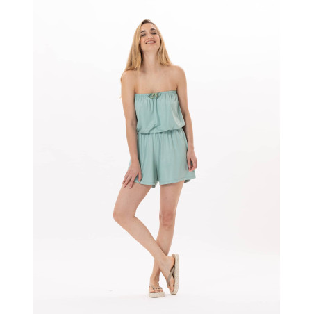 Viscose Romper RAMATUELLE 900 Water green | Lingerie le Chat