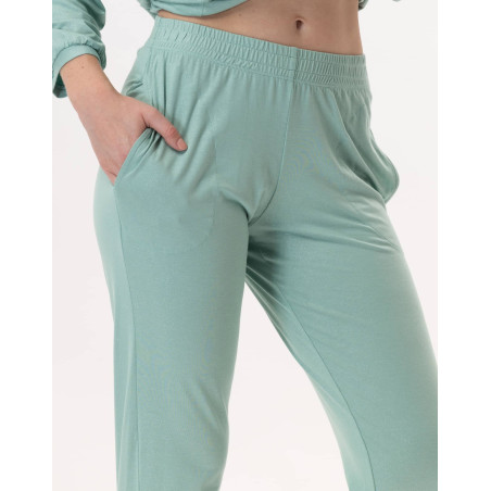 Viscose Loungewear set RAMATUELLE 902 Water green | Lingerie le Chat