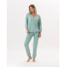 Viscose Loungewear set RAMATUELLE 902 Water green