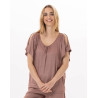 Tee-Shirt en viscose RAMATUELLE 930 Sable