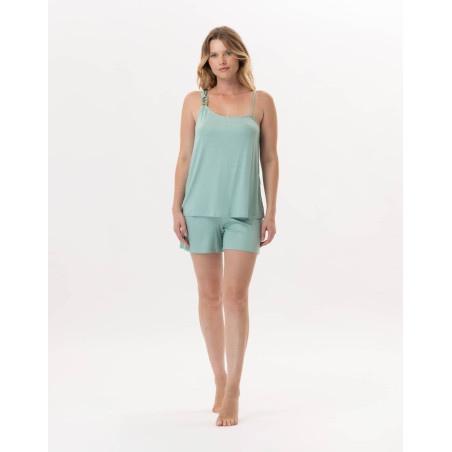 Viscose Top RAMATUELLE 931 Water green | Lingerie le Chat