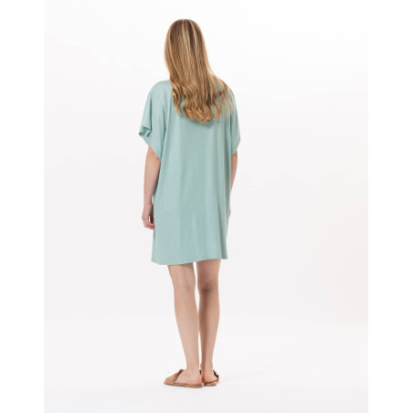 Kaftan en viscose RAMATUELLE 940 Vert d'eau | Lingerie le Chat