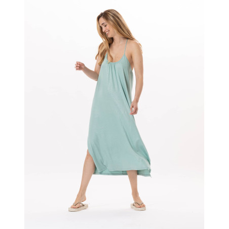 Robe en viscose RAMATUELLE 941 Vert d'eau | Lingerie le Chat