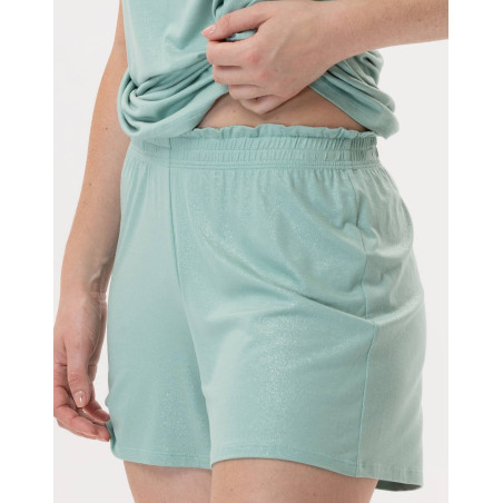 Short en viscose RAMATUELLE 980 Vert d'eau | Lingerie le Chat