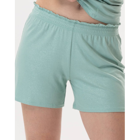 Viscose Short RAMATUELLE 980 Water green