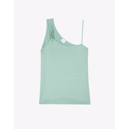 Viscose Top RAMATUELLE 931 Water green | Lingerie le Chat