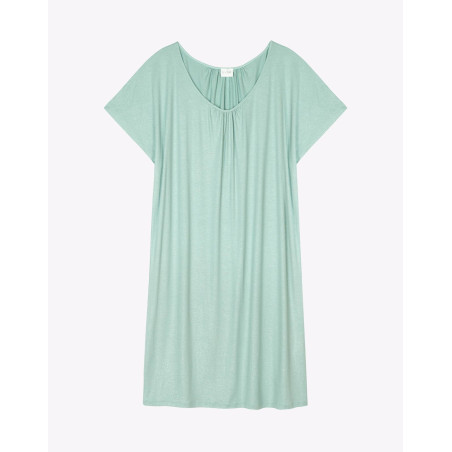 Viscose Dress RAMATUELLE 942 Water green | Lingerie le Chat