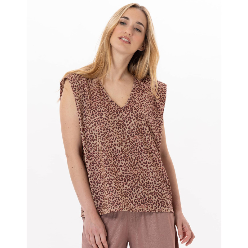 Knit T-shirt FESTIVAL 930 Multico | Lingerie le Chat