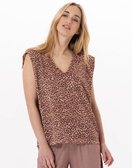 Tee-shirt en Maille FESTIVAL 930 Multico | Lingerie le Chat